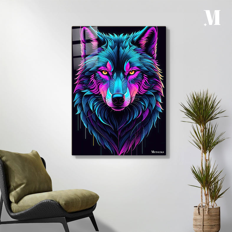 Wolf neon