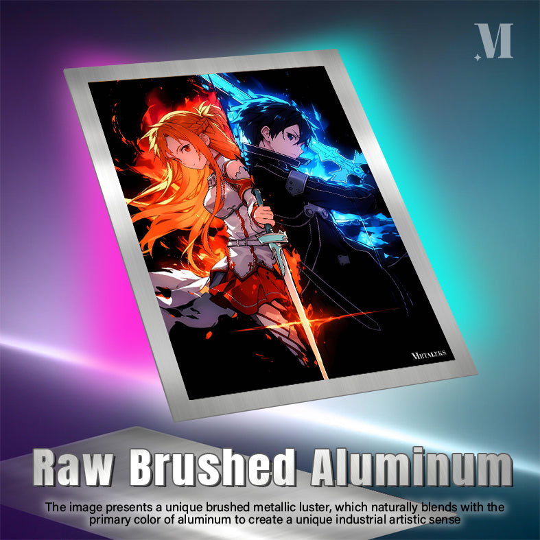 Yuuki Asuna and Kirito Sword Art Online