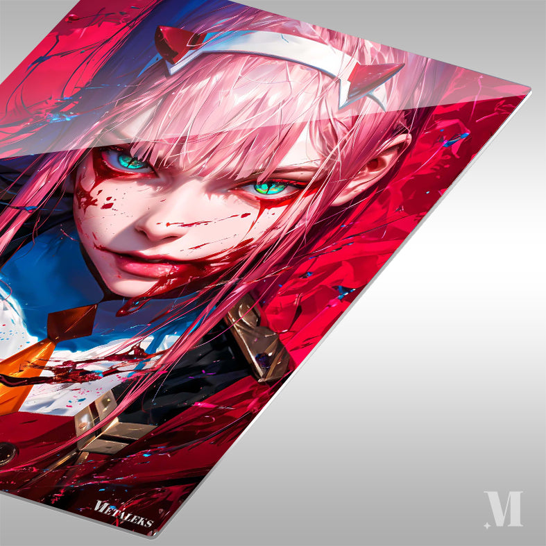 Zero Two Red Portrait