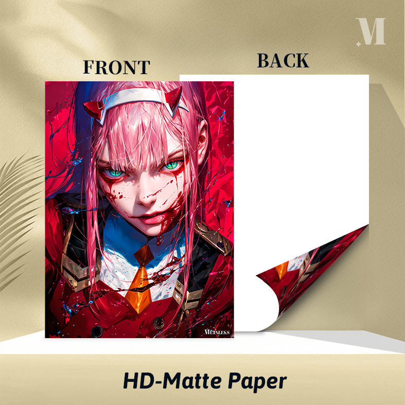 Zero Two Red Portrait