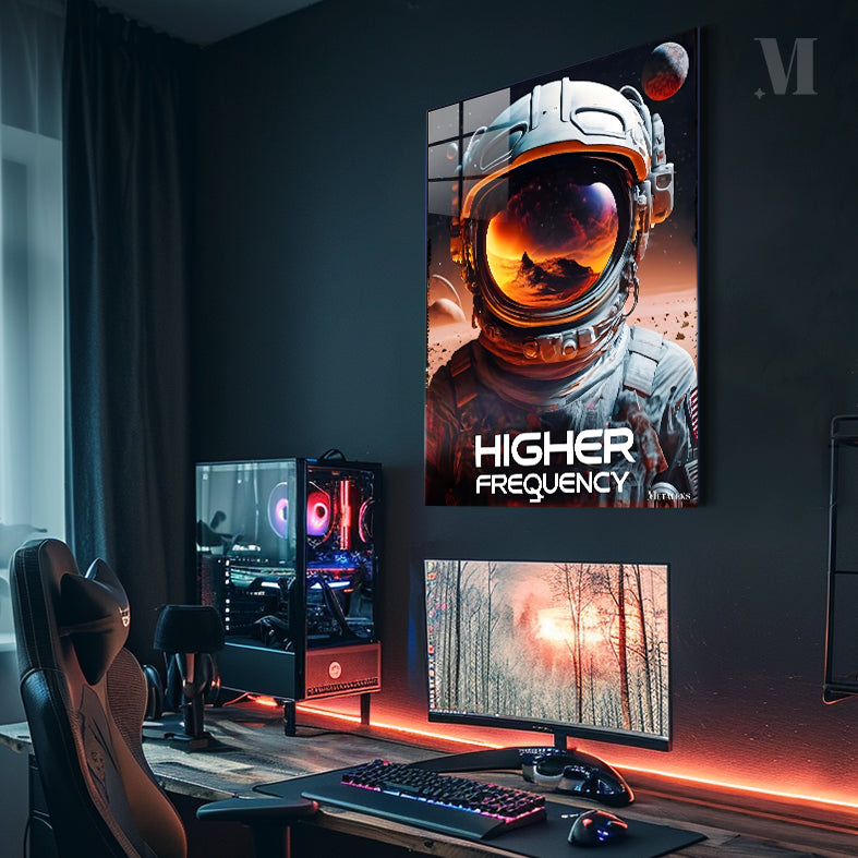 astronaut higher frequency