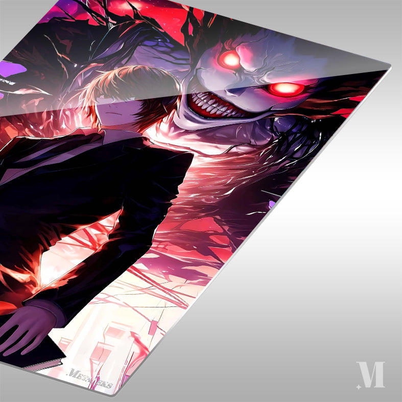 death note light and ryuk