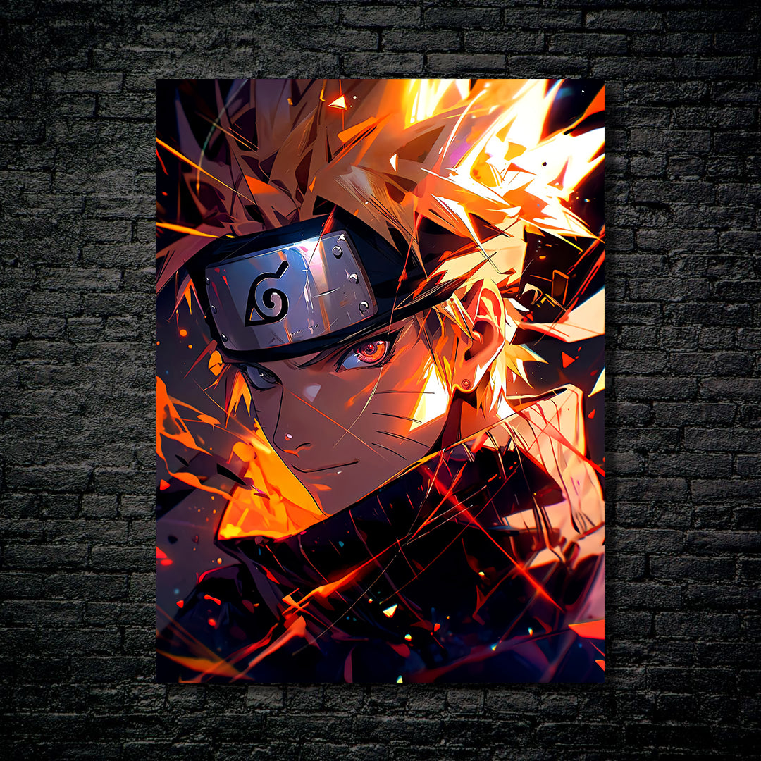 chama naruto-Artwork por @By_Monkai