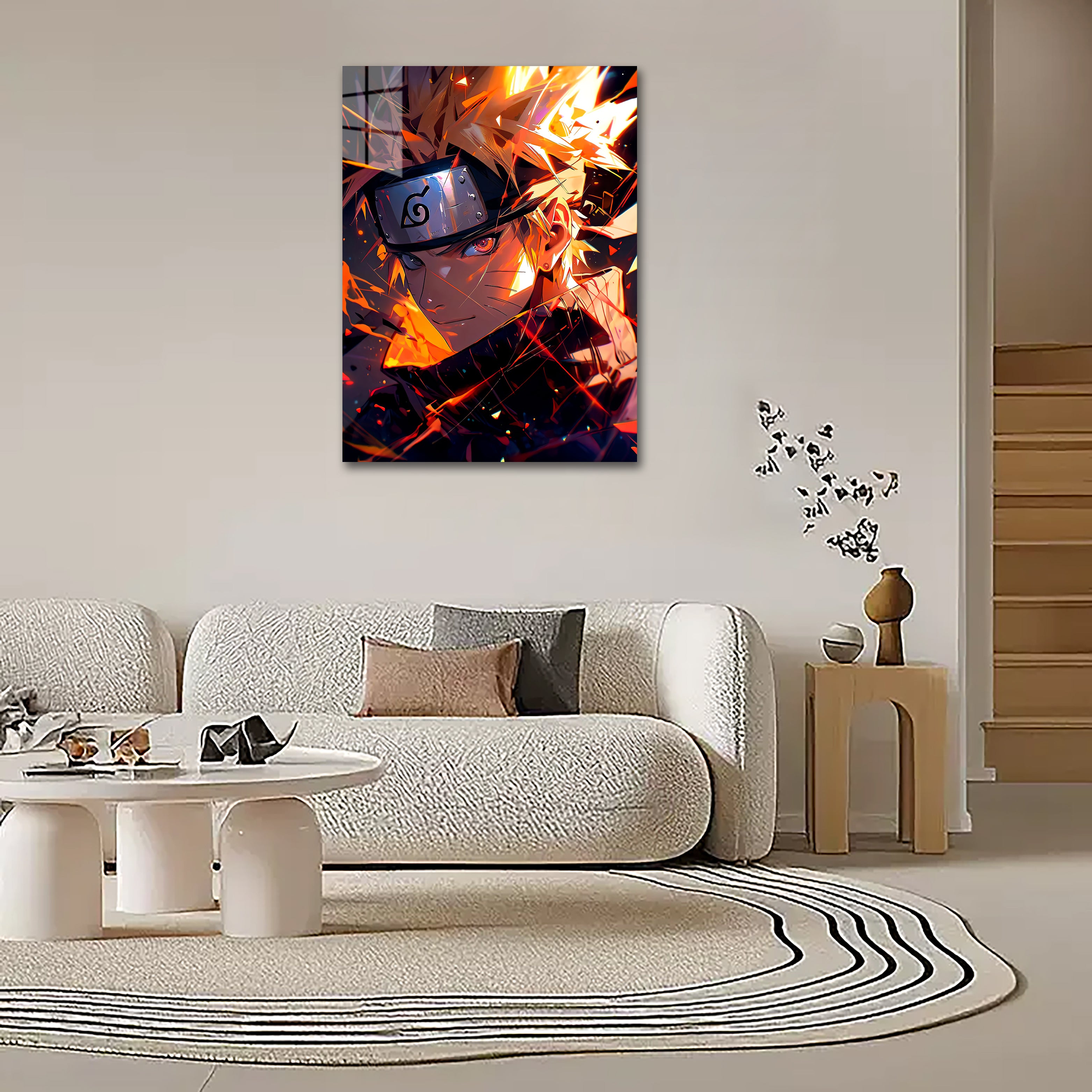 chama naruto-Artwork por @By_Monkai