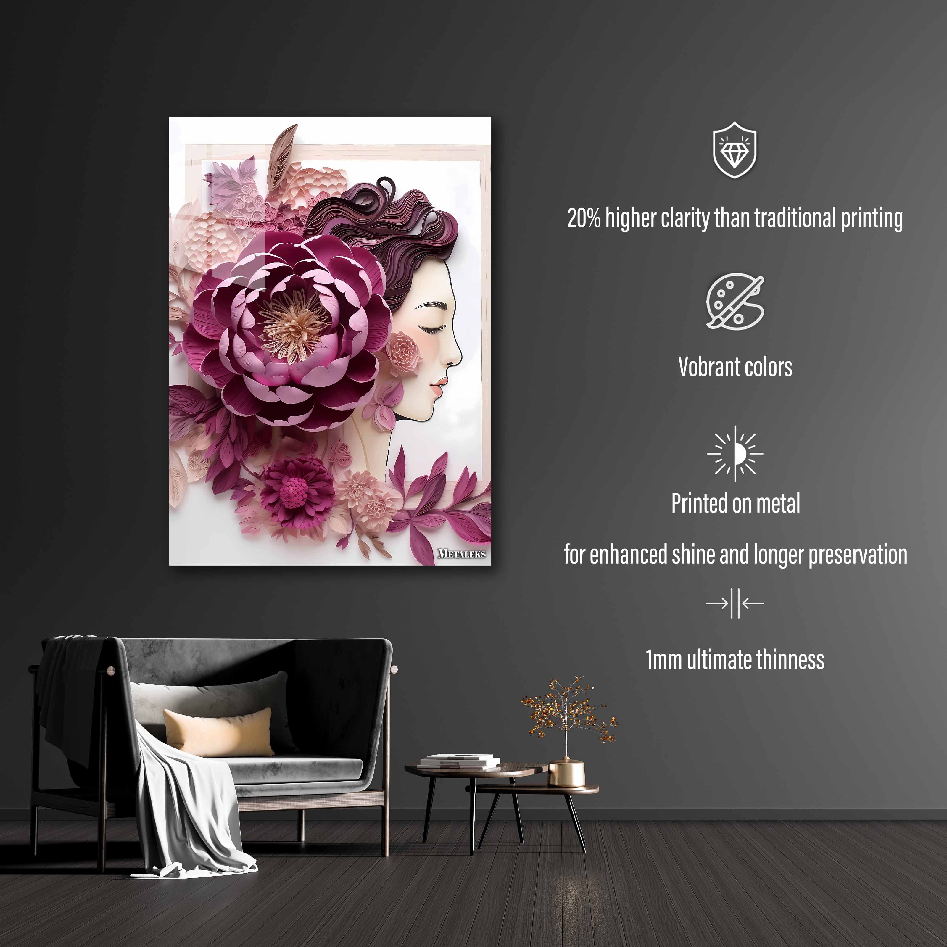 peony Portrait | Flower Portrait