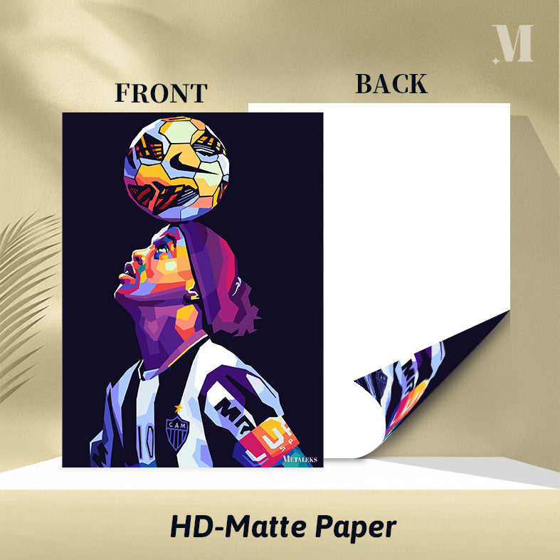 ronaldinho in wpap popart