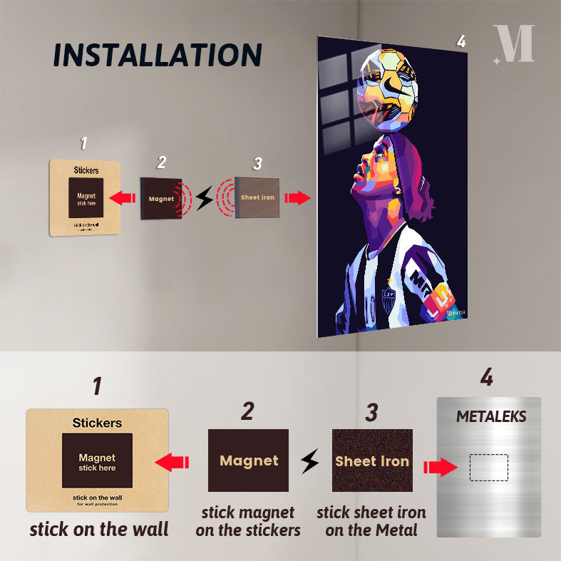 ronaldinho in wpap popart