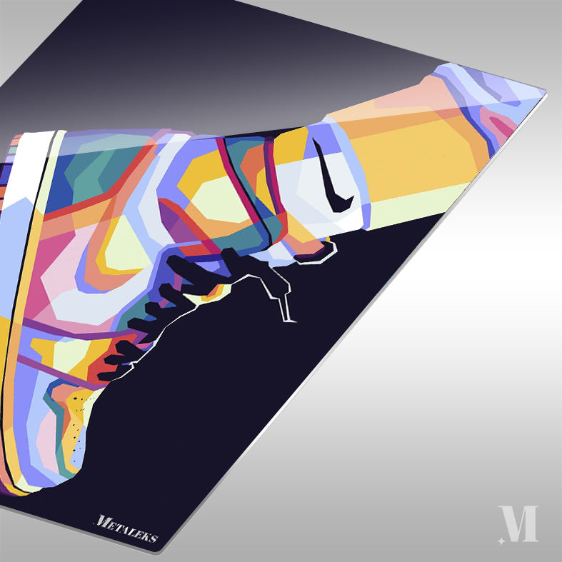 sneakers in pop art