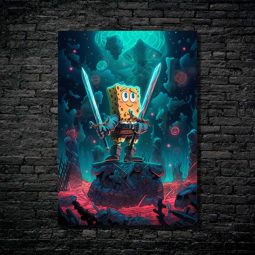 Um guerreiro-Artwork by @art.bot5000