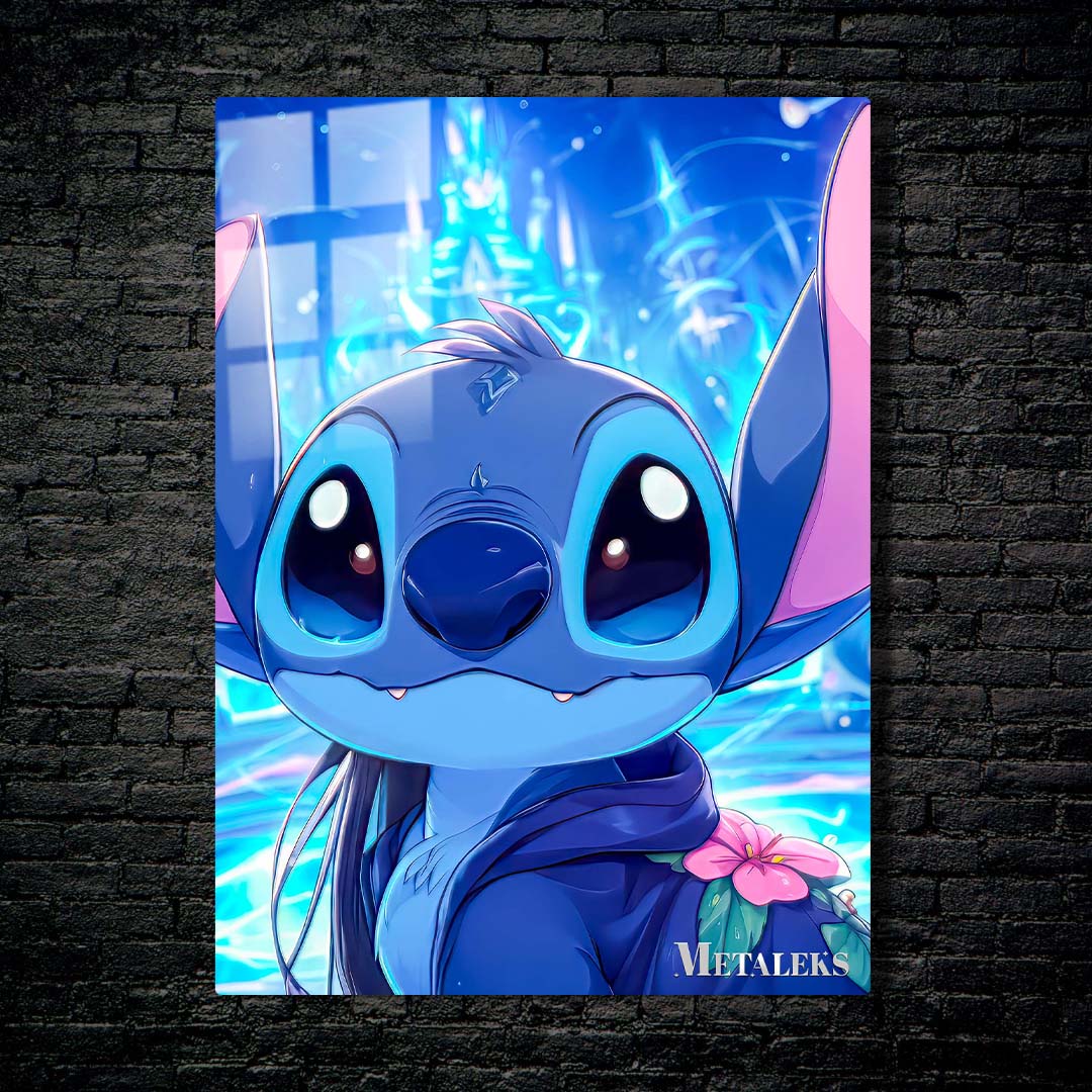 stitch's cute look