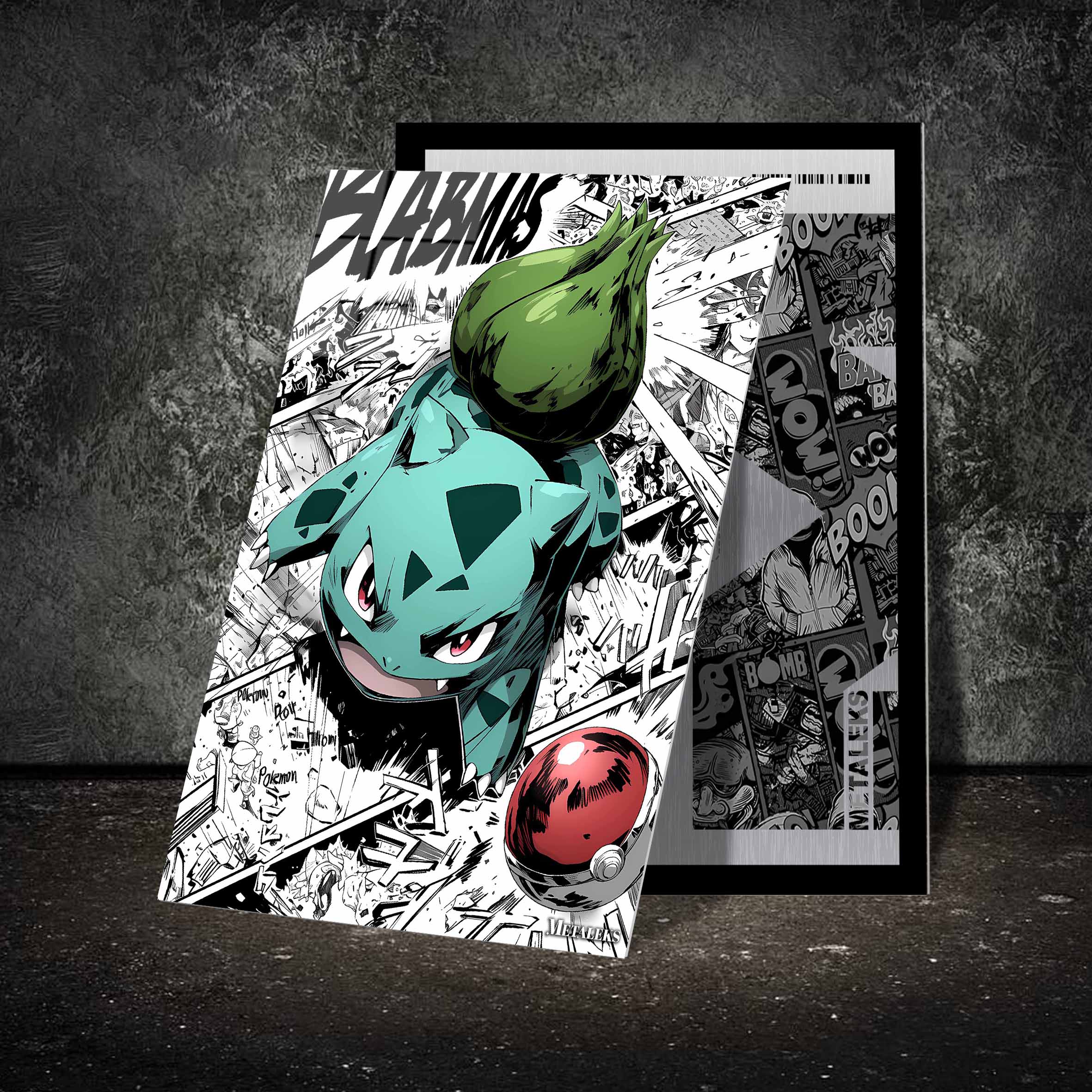 Bulbasaur from Pokémon Graffiti