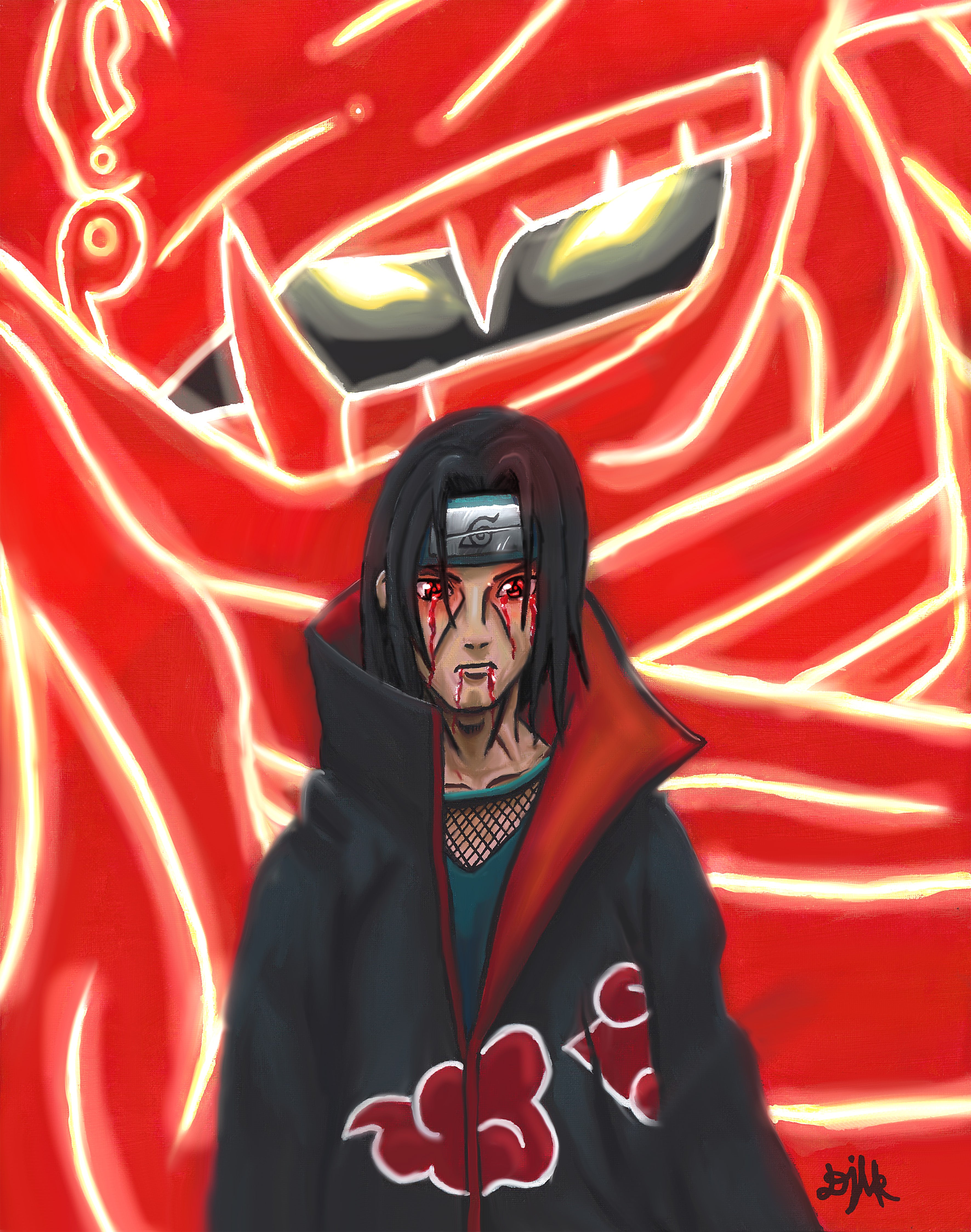 ITACHI UCHIHA WITH SUSANO'O