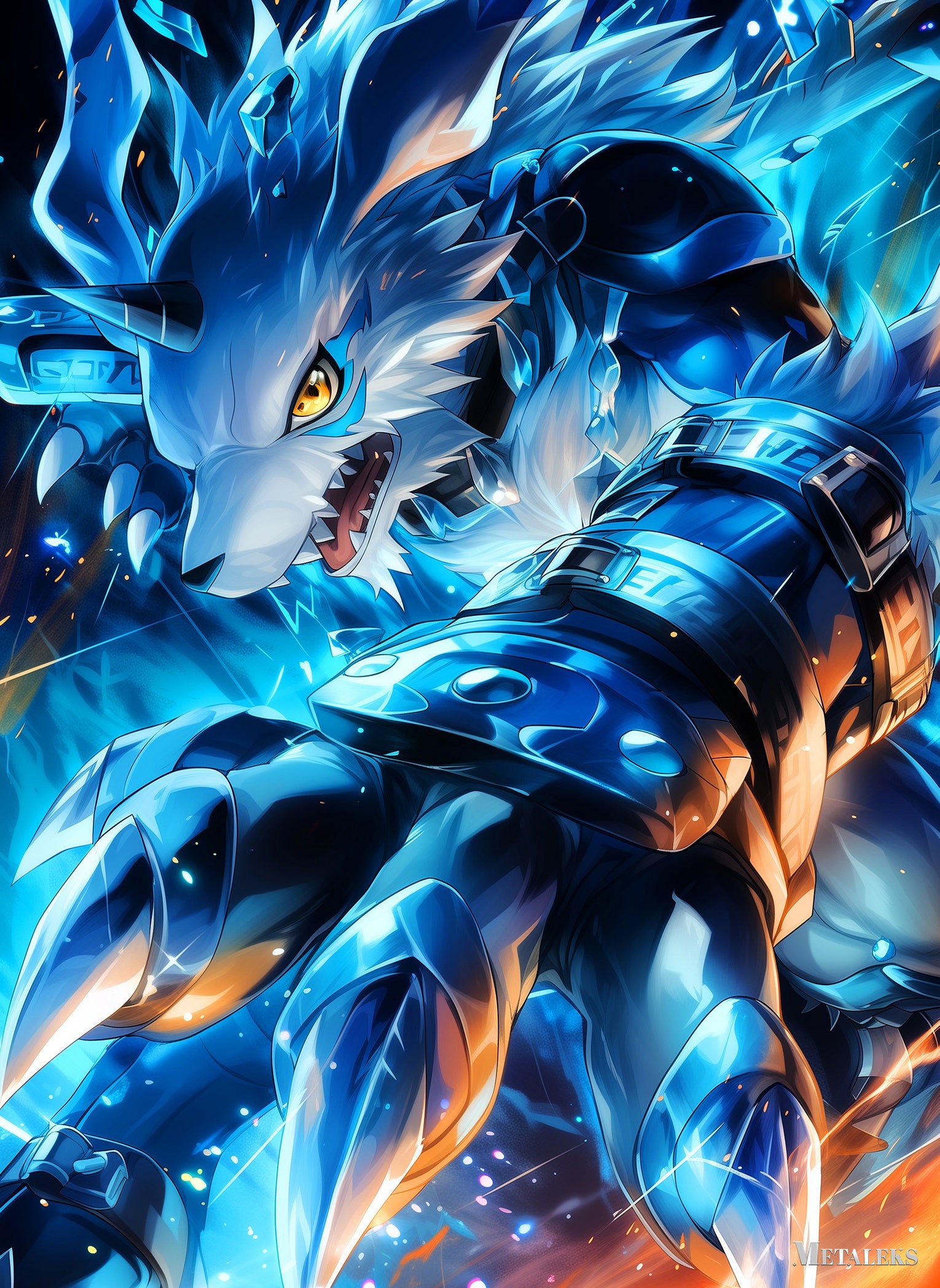 A0144 Were Garurumon - Digimon