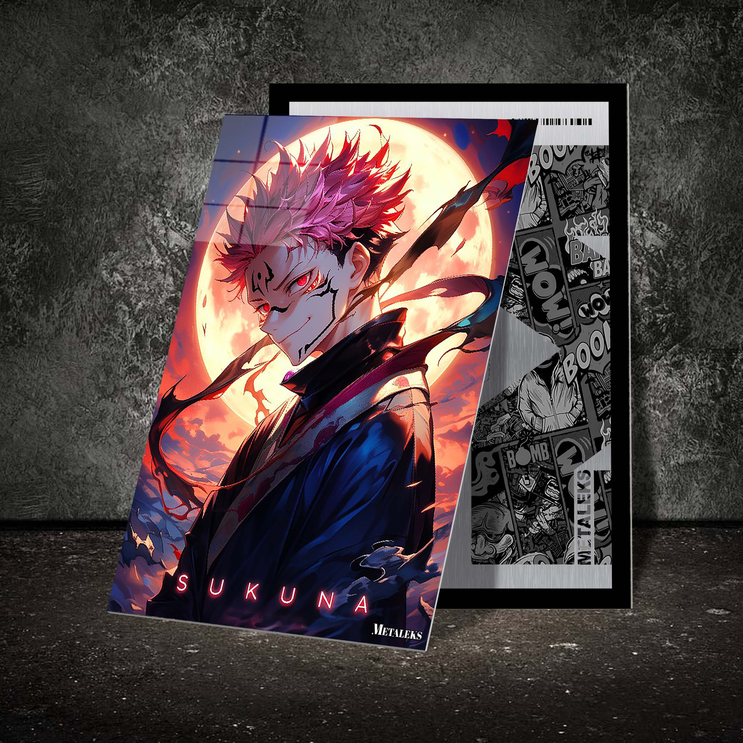 A0183 Sukuna Full Moon - Jujutsu Kaisen