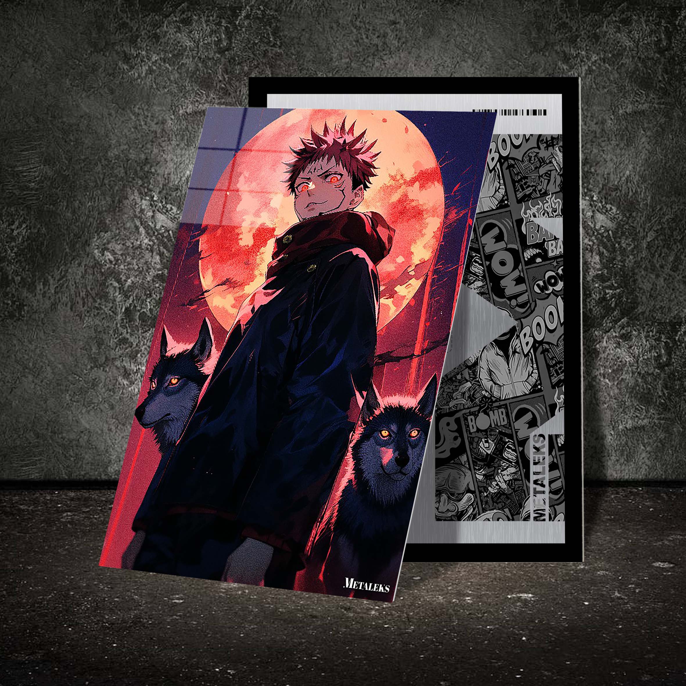 A0185 Sukuna in Yuji - Jujutsu Kaisen