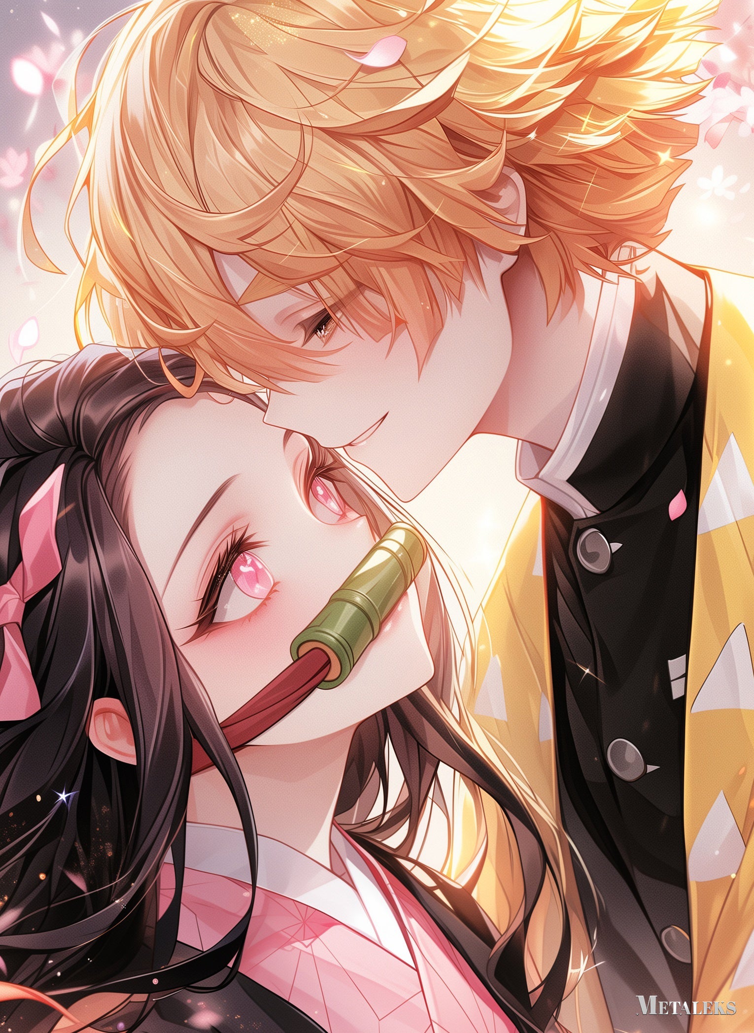 A0197 Zenitsu and Nezuko  Demon Slayer