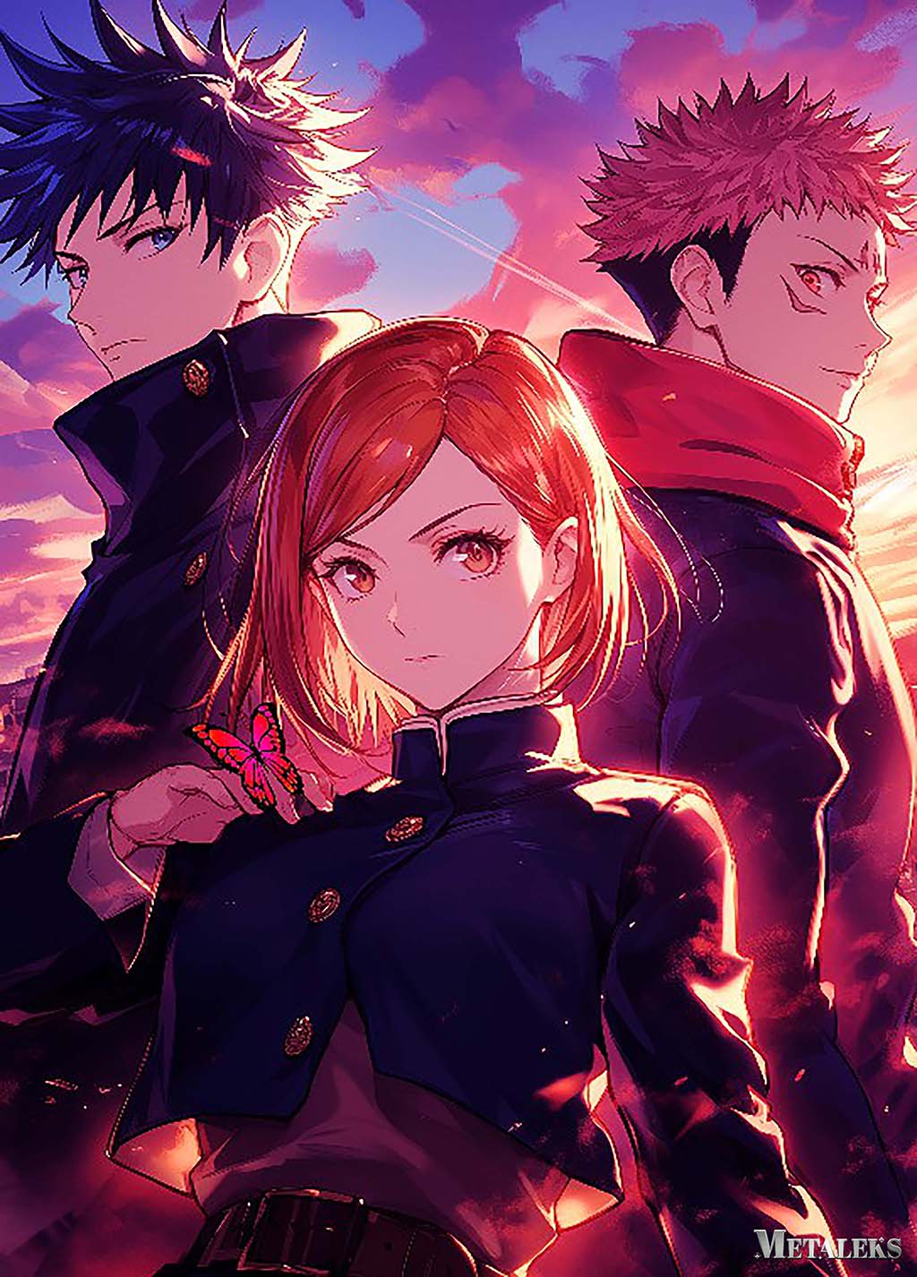 AE009 Megumi, Nobara and Yuji ~ Jujutsu Kaisen