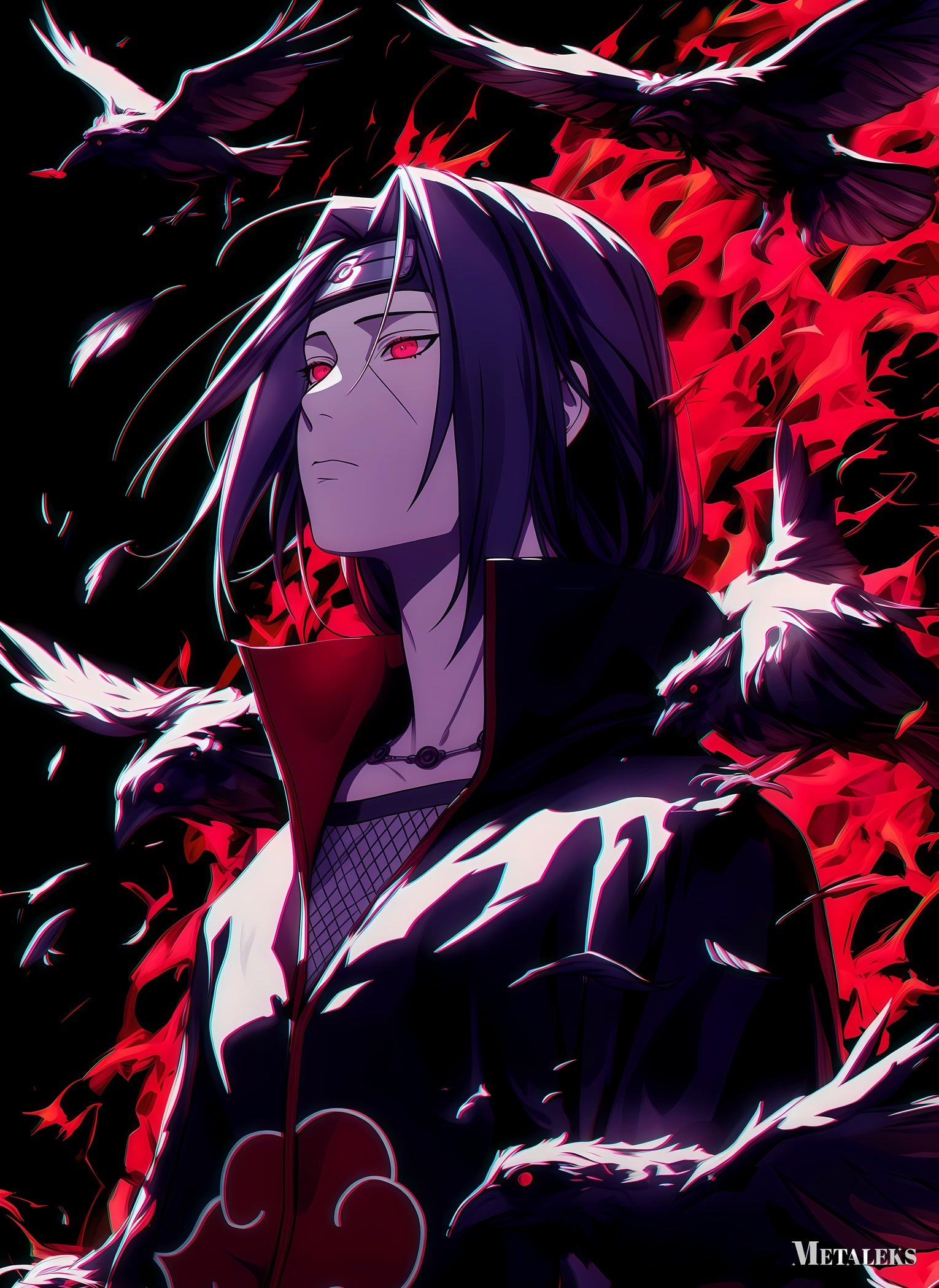 AE027 Uchiha Itachi ~ Anime Naruto