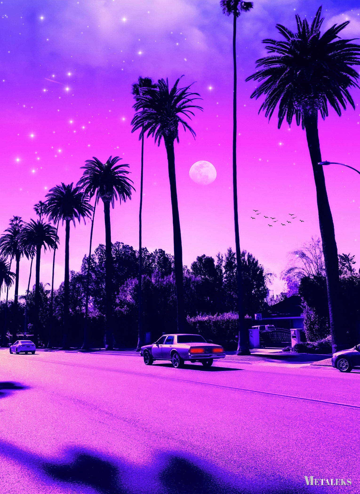 Aesthetic Cali drive