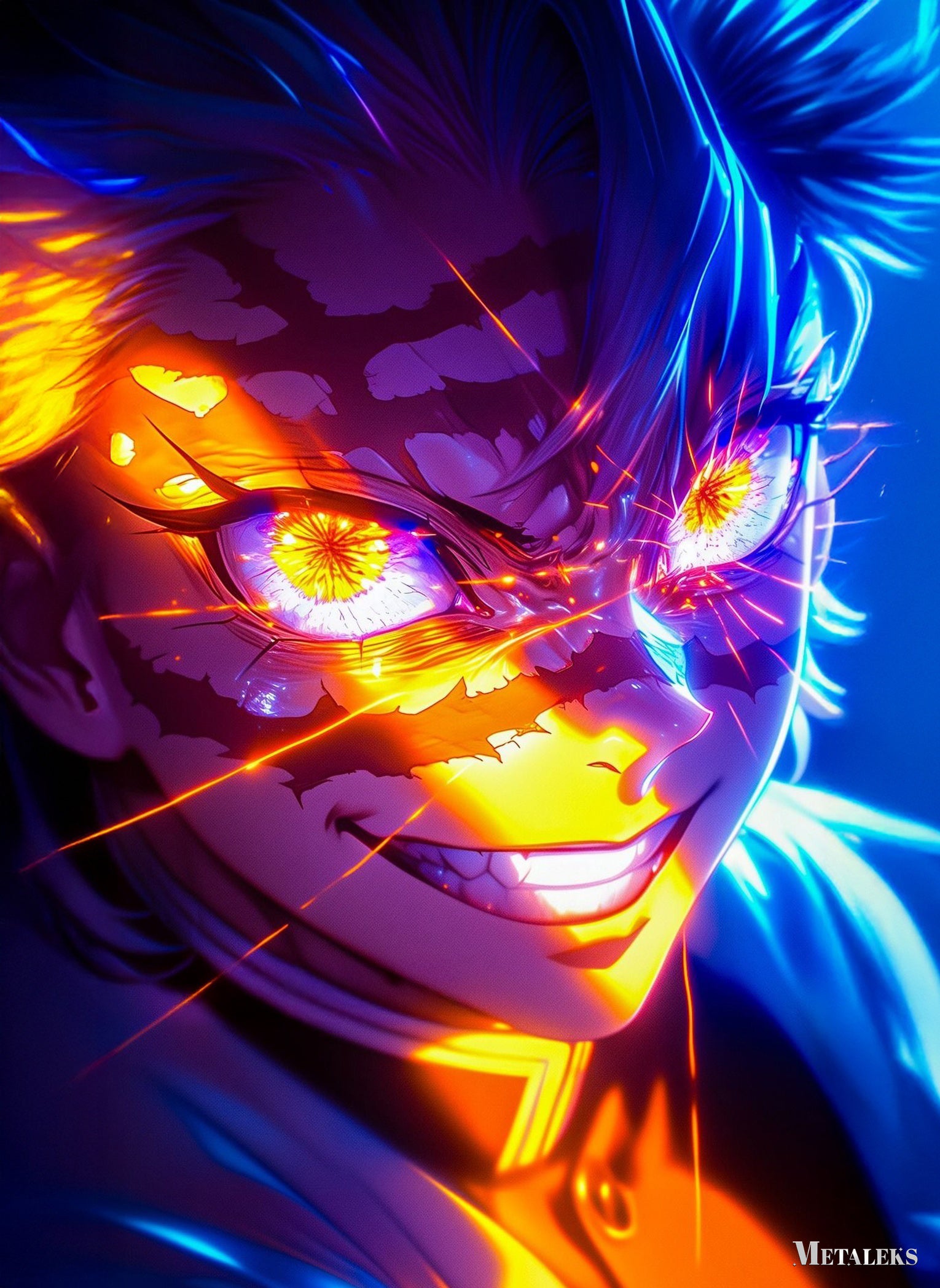 Akaza Demon Slayer  A0722
