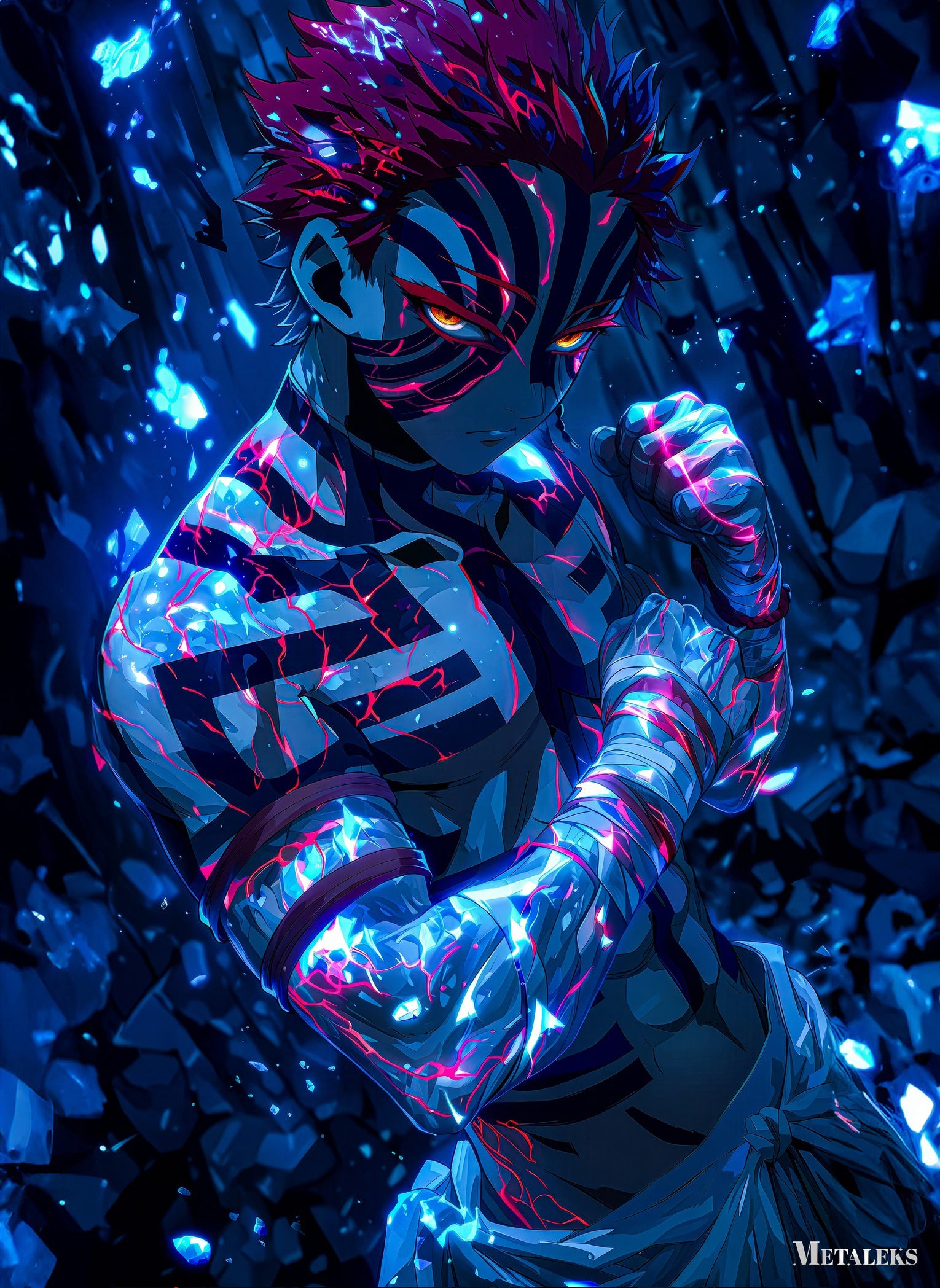 Akaza Demon Slayer  H082225