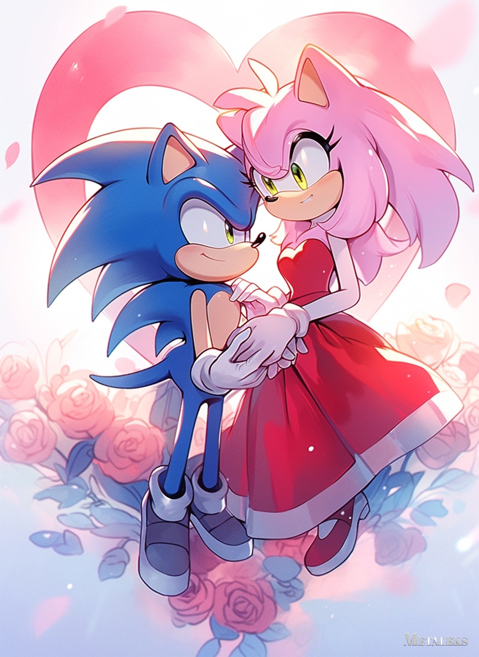 Amy's Chase Sonic's Unpredictable Love Pursuit
