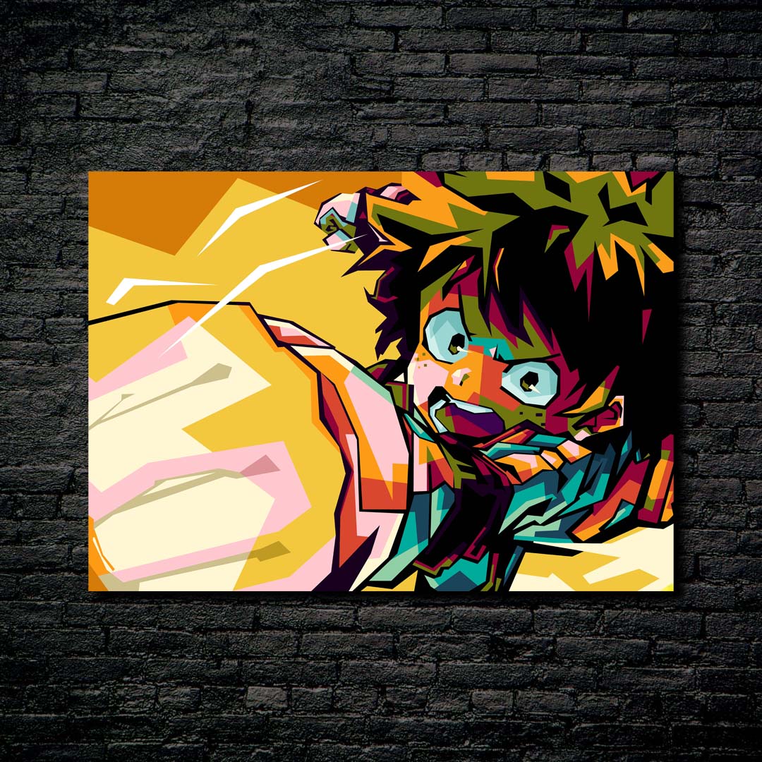 Anime My hero academia in pop art amazing