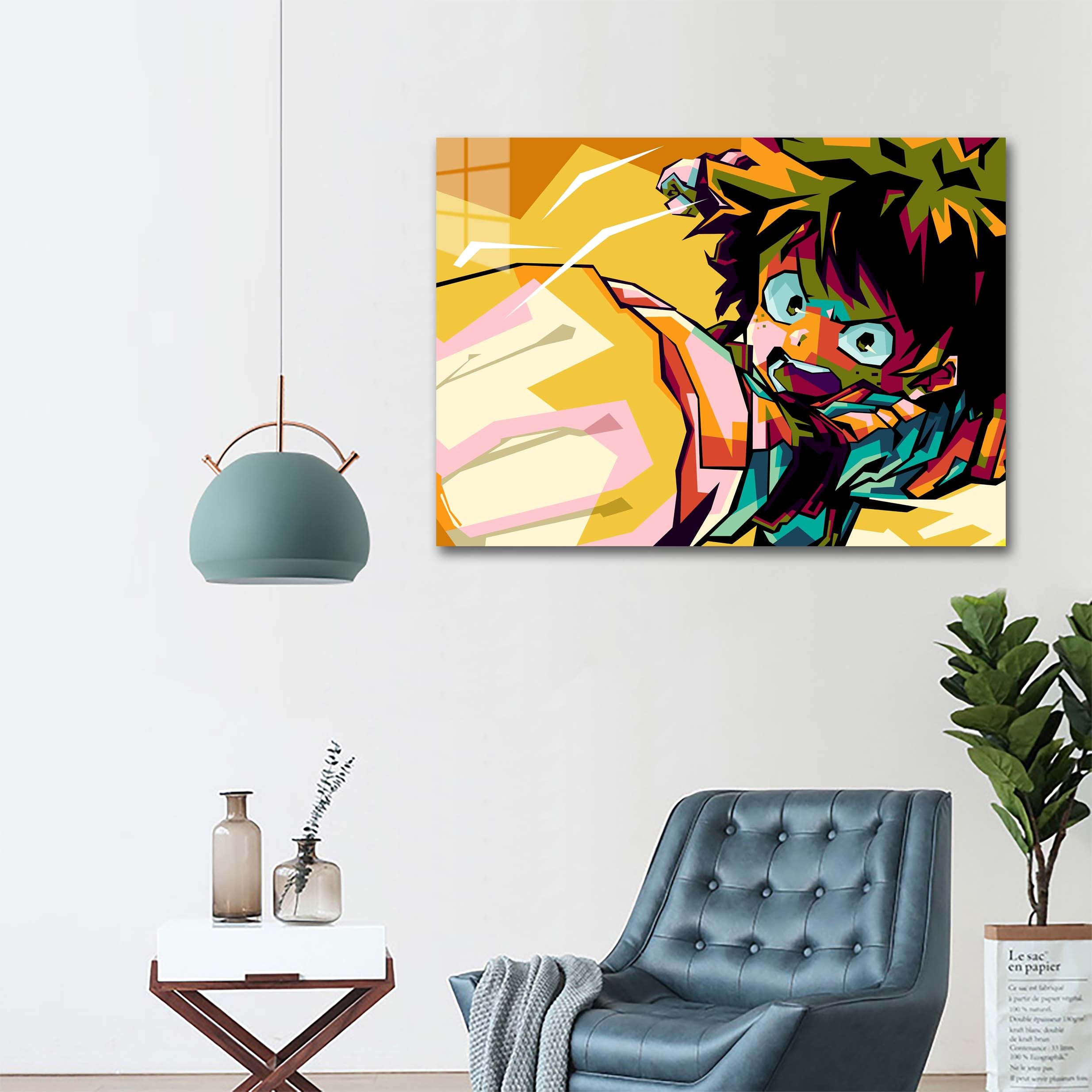 Anime My hero academia in pop art amazing