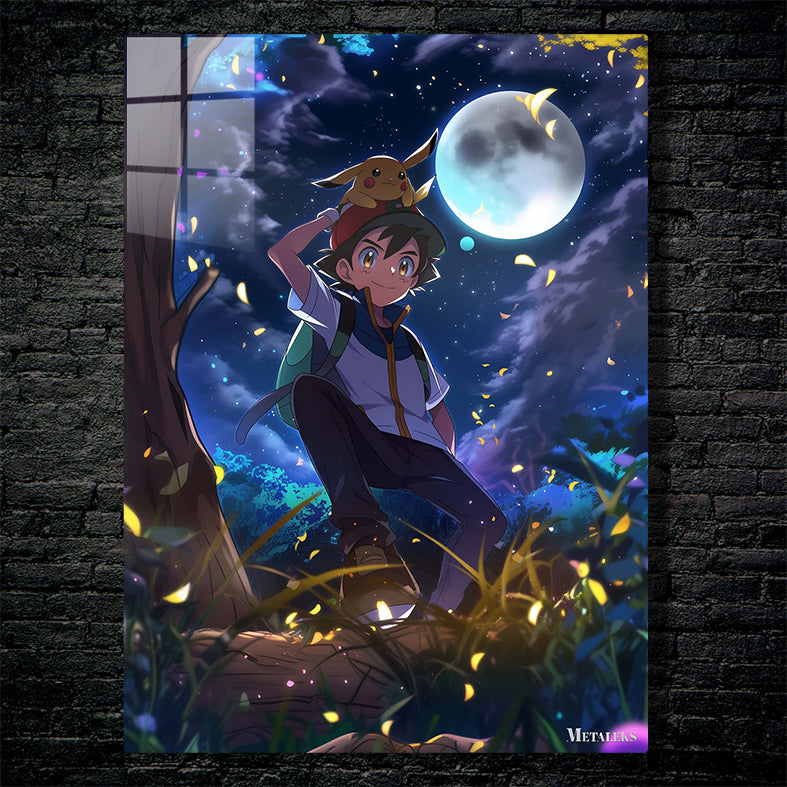Ash pikachu in night H0729-25