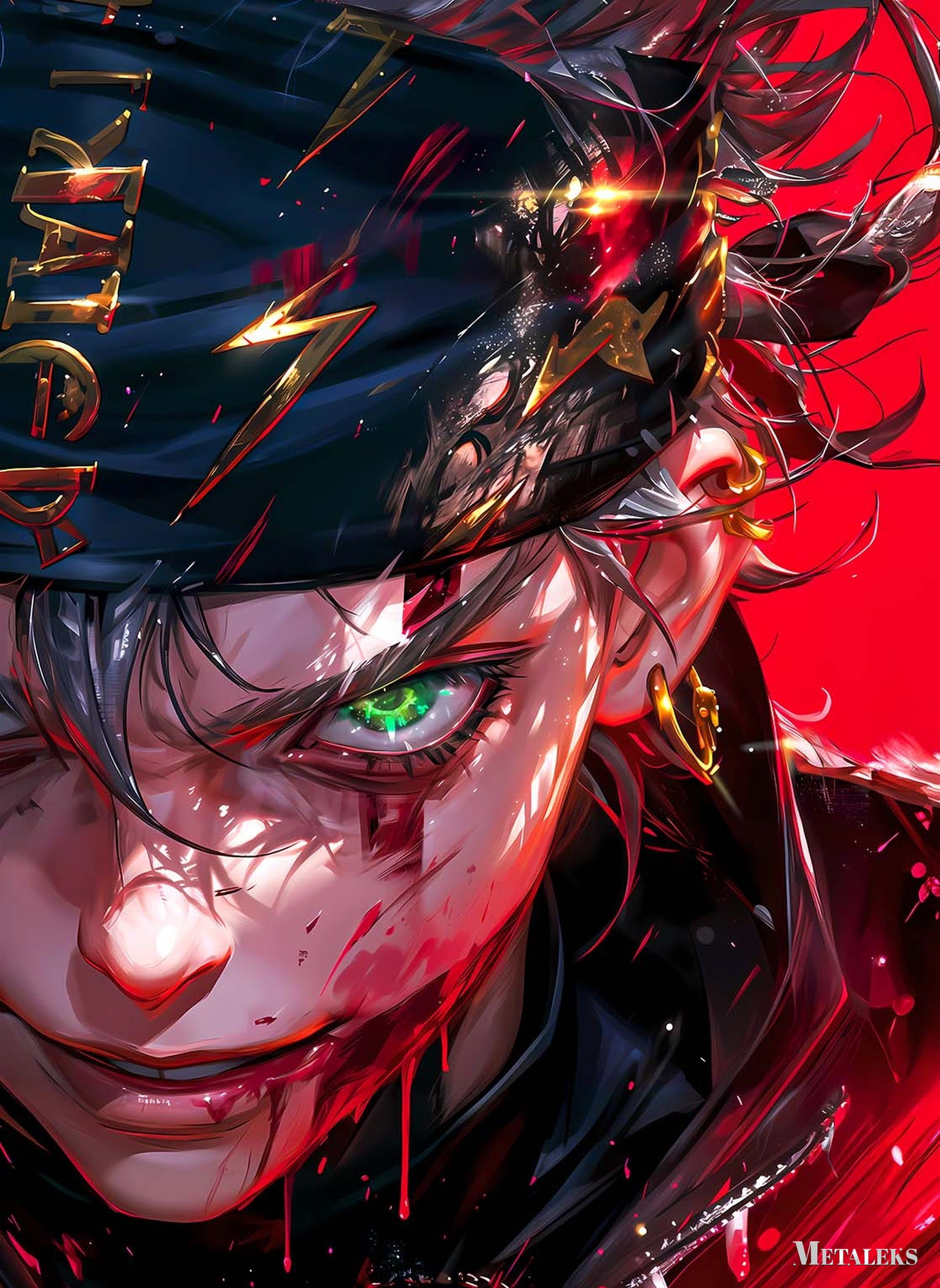 Asta Black Clover Red