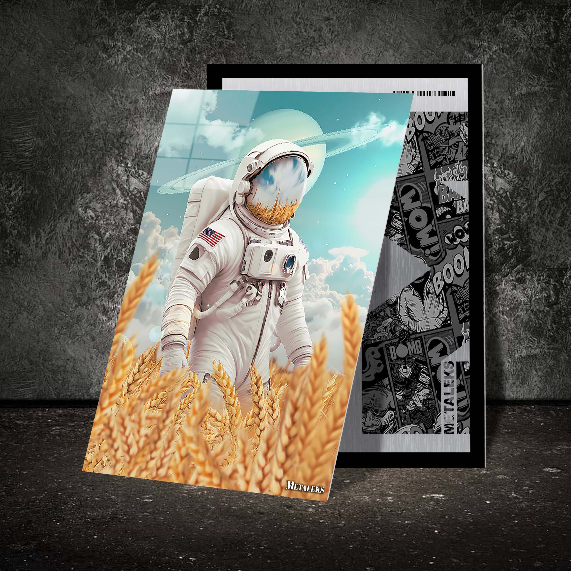 Astronaut in Field