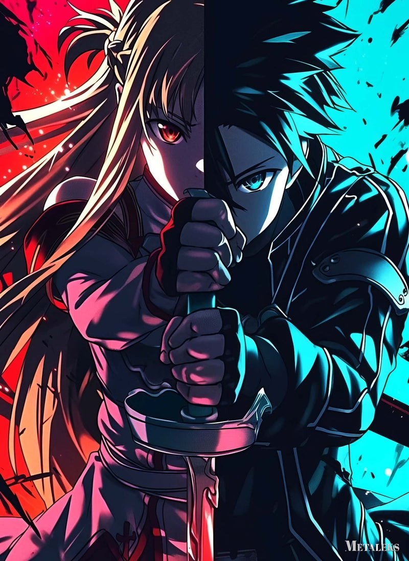 Asuna  Kirito Sword Art Online  A0717