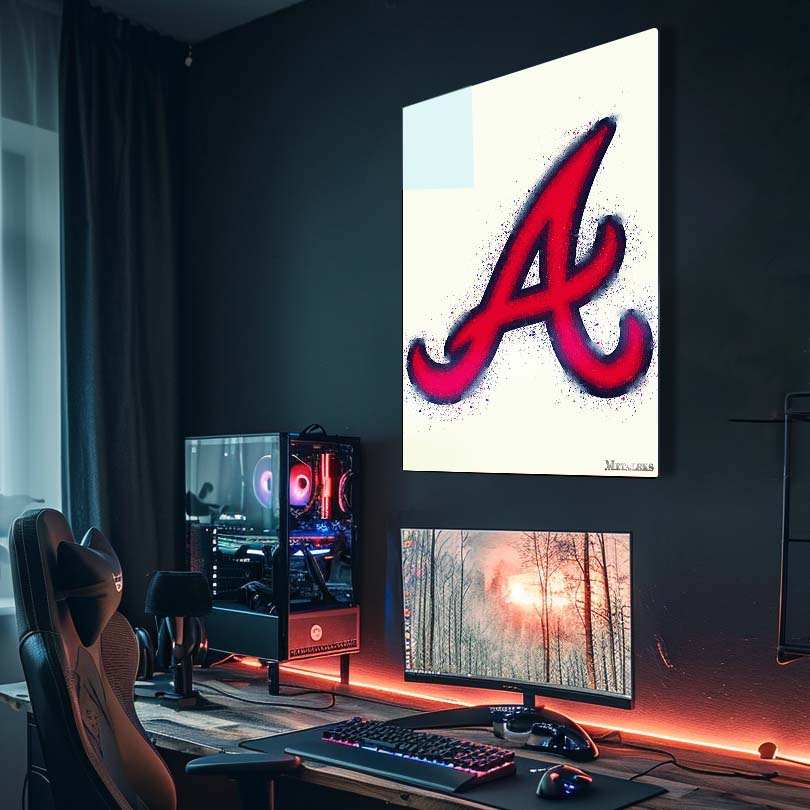 Atlanta Braves Watercolor