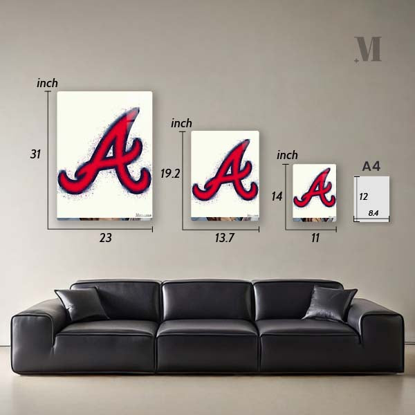 Atlanta Braves Watercolor