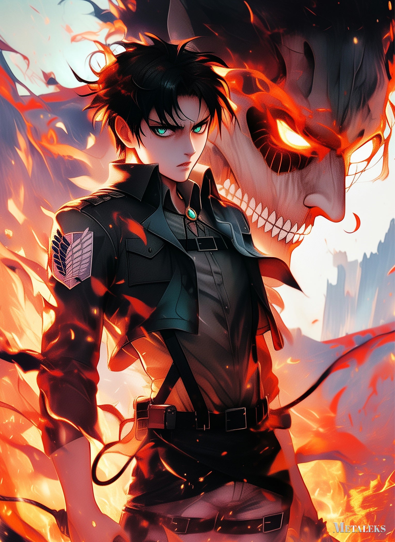 B0001 Eren Yeager - AOT  H0731-25