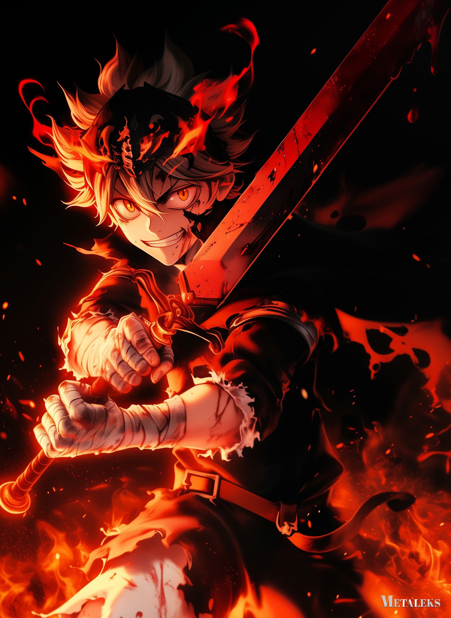 B0011 Asta - Black Clover  H0731-25