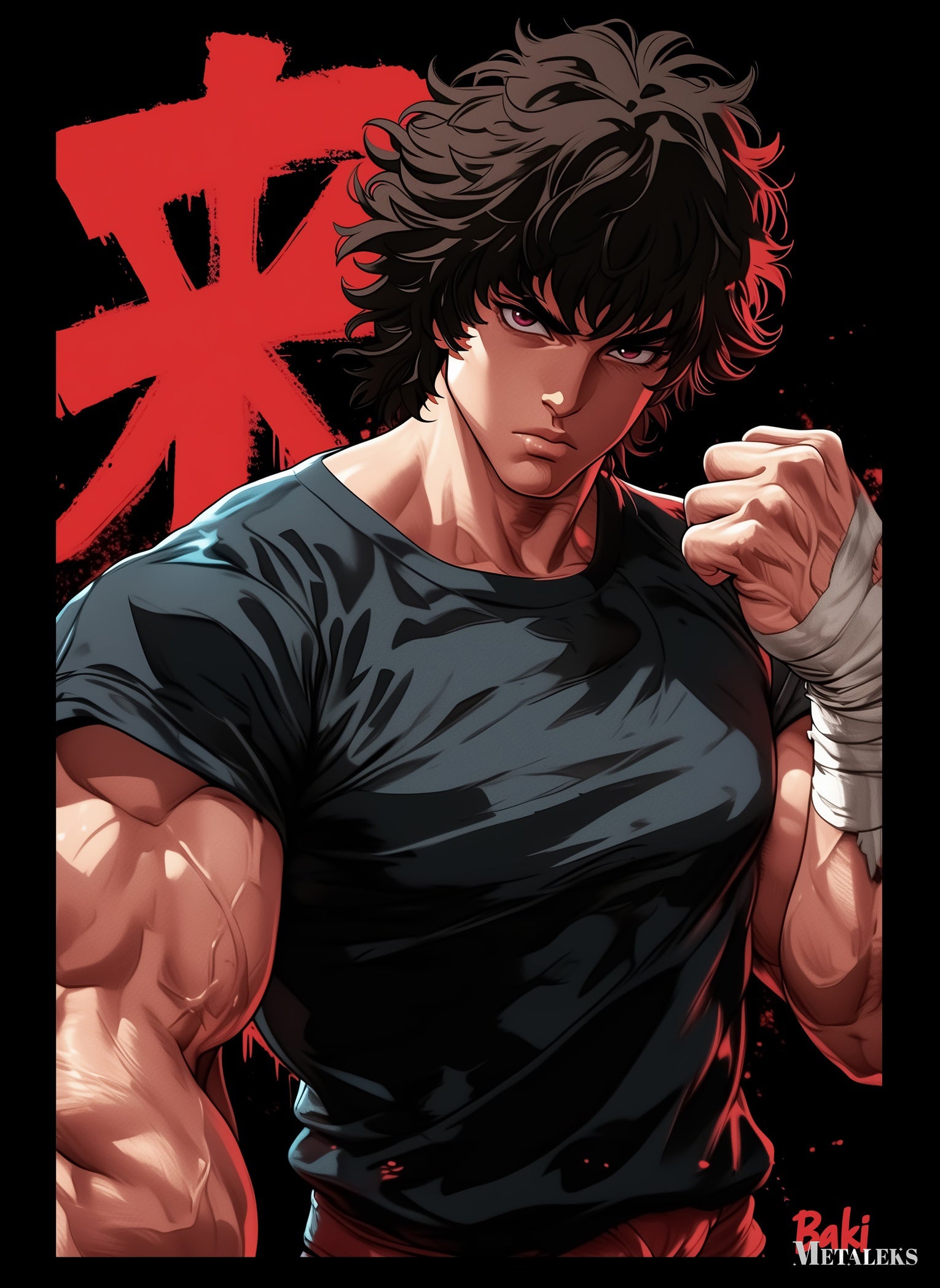 Baki hanma anime characters