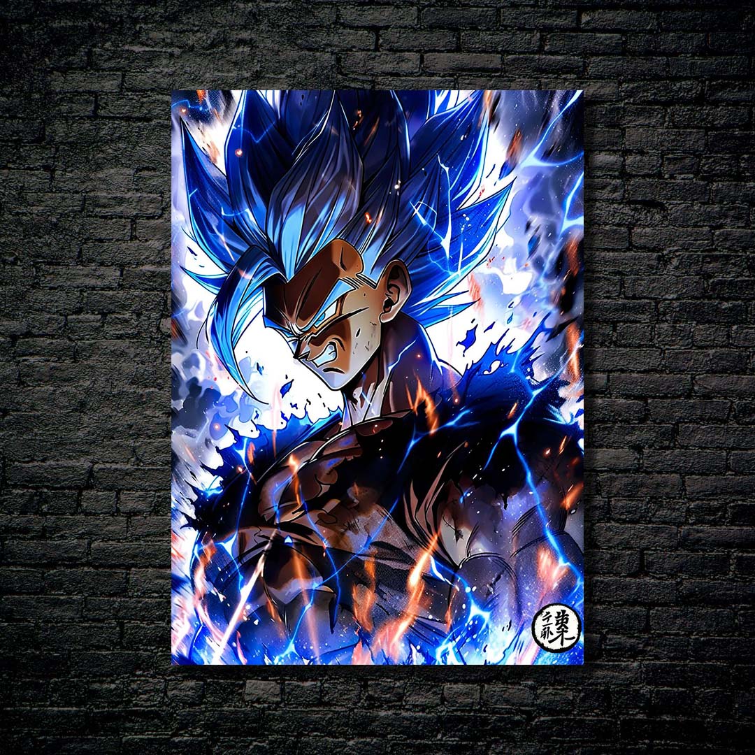 Blue-haired Goku