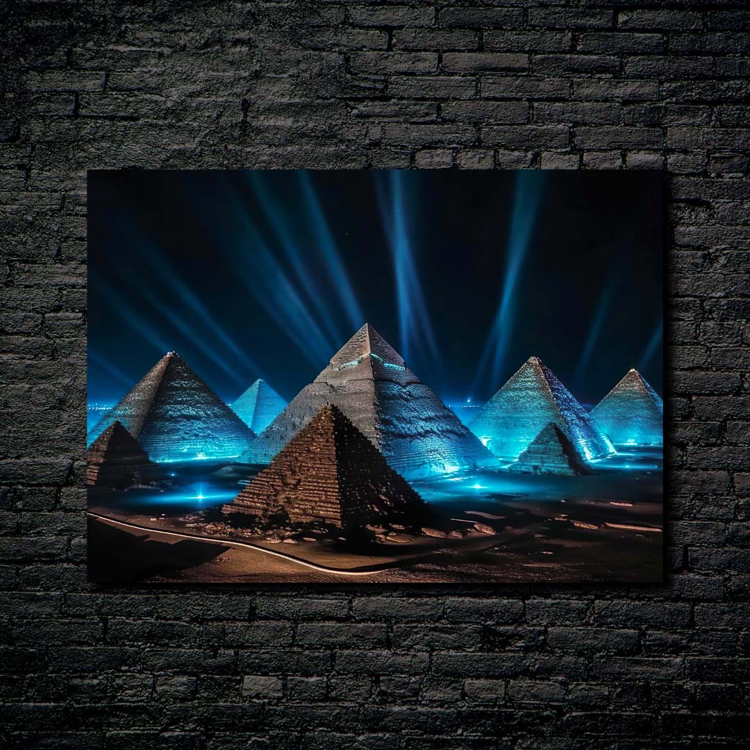 Blue Pyramids