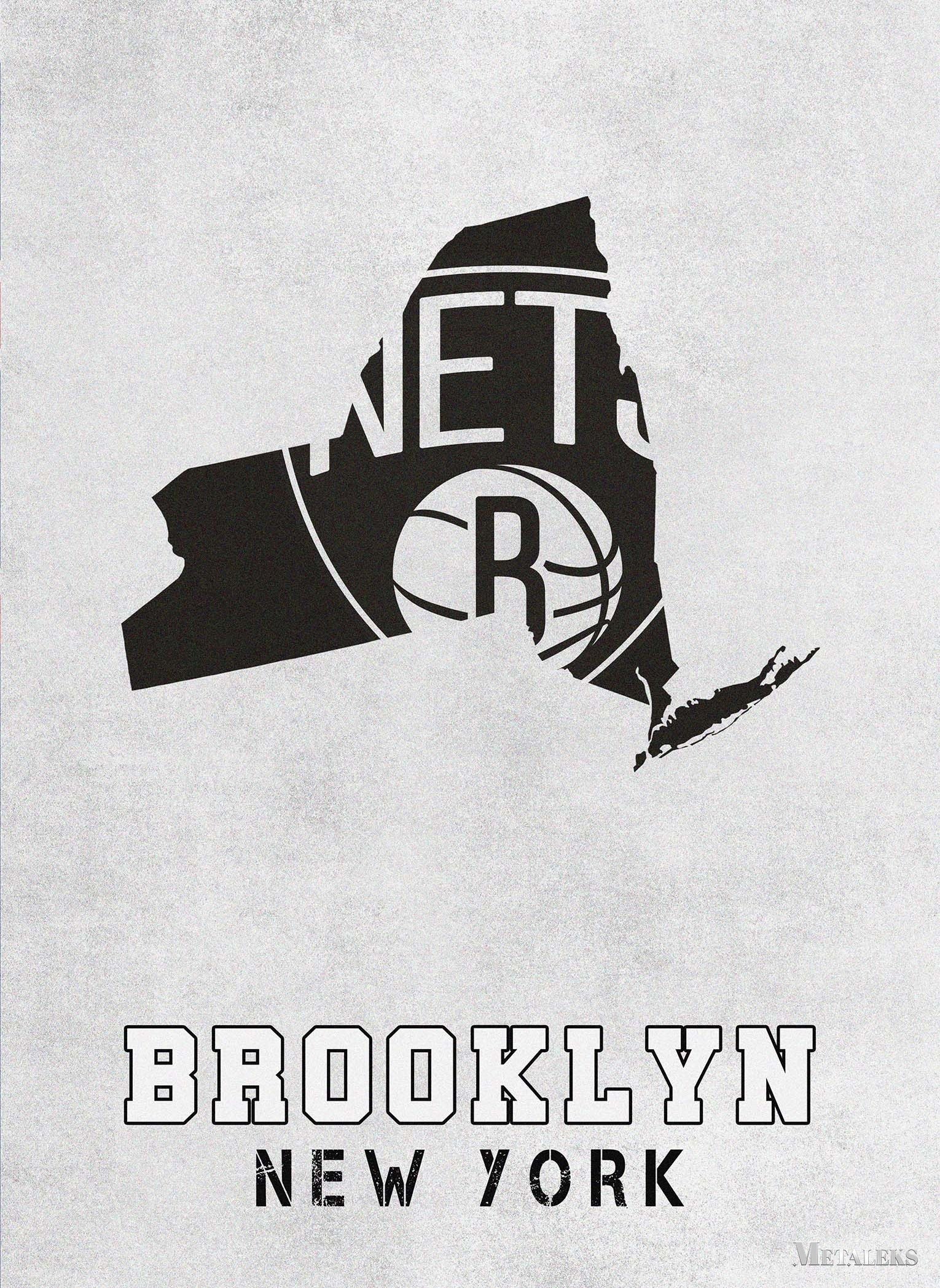Brooklyn Nets New York State Map