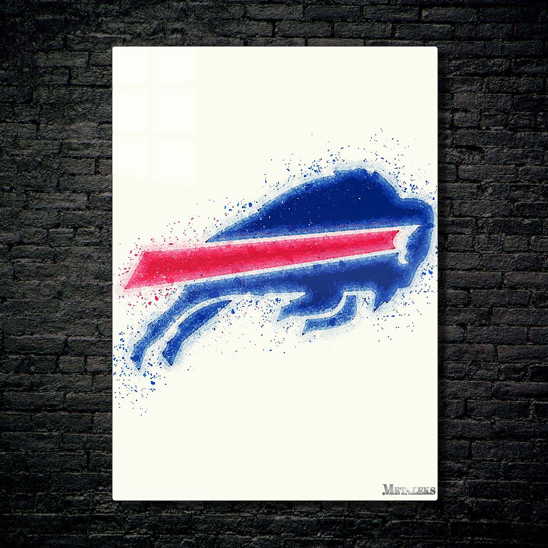 Buffalo Bills Watercolor