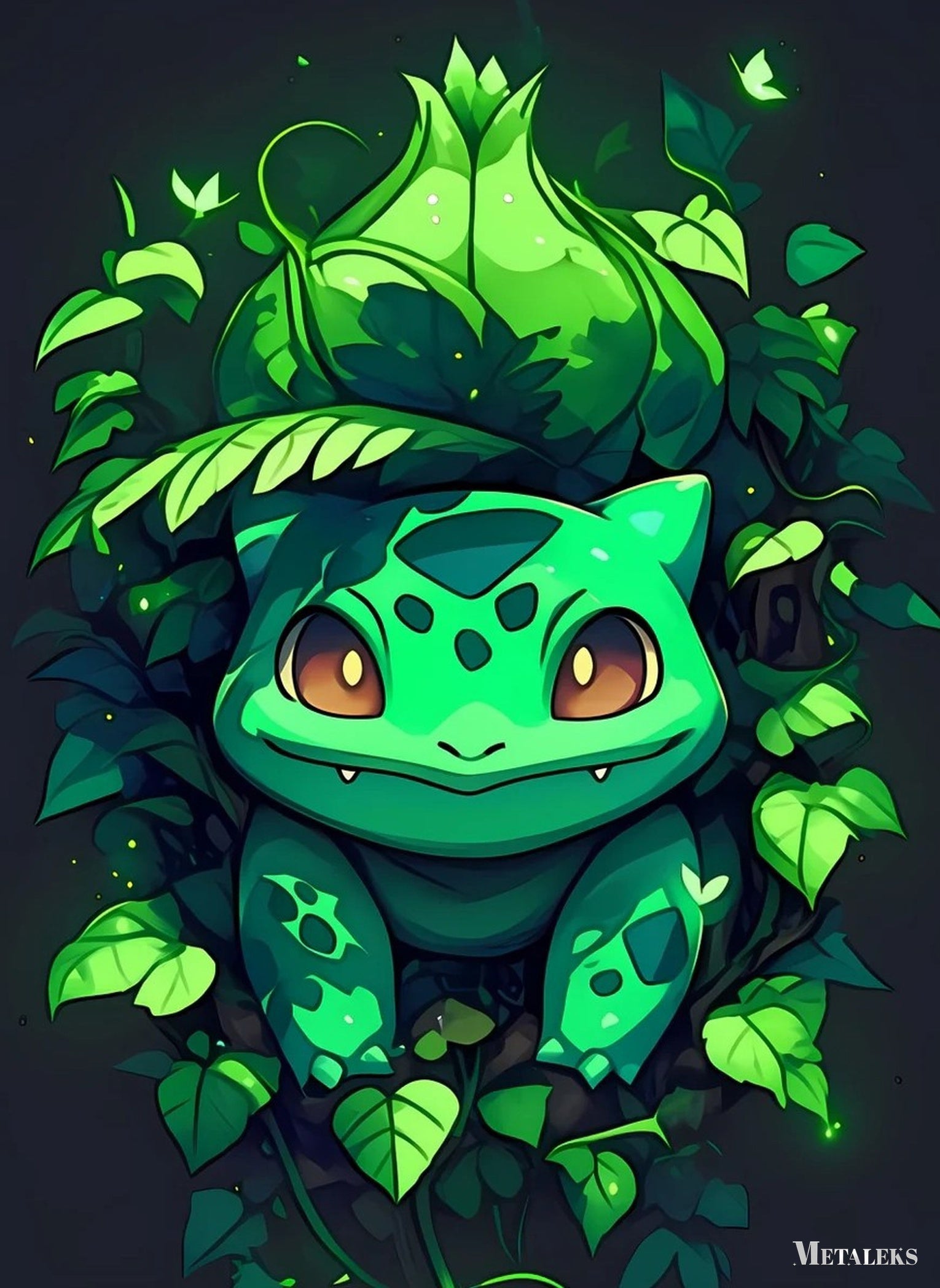 Bulbasaur Pokemon  A0730-25