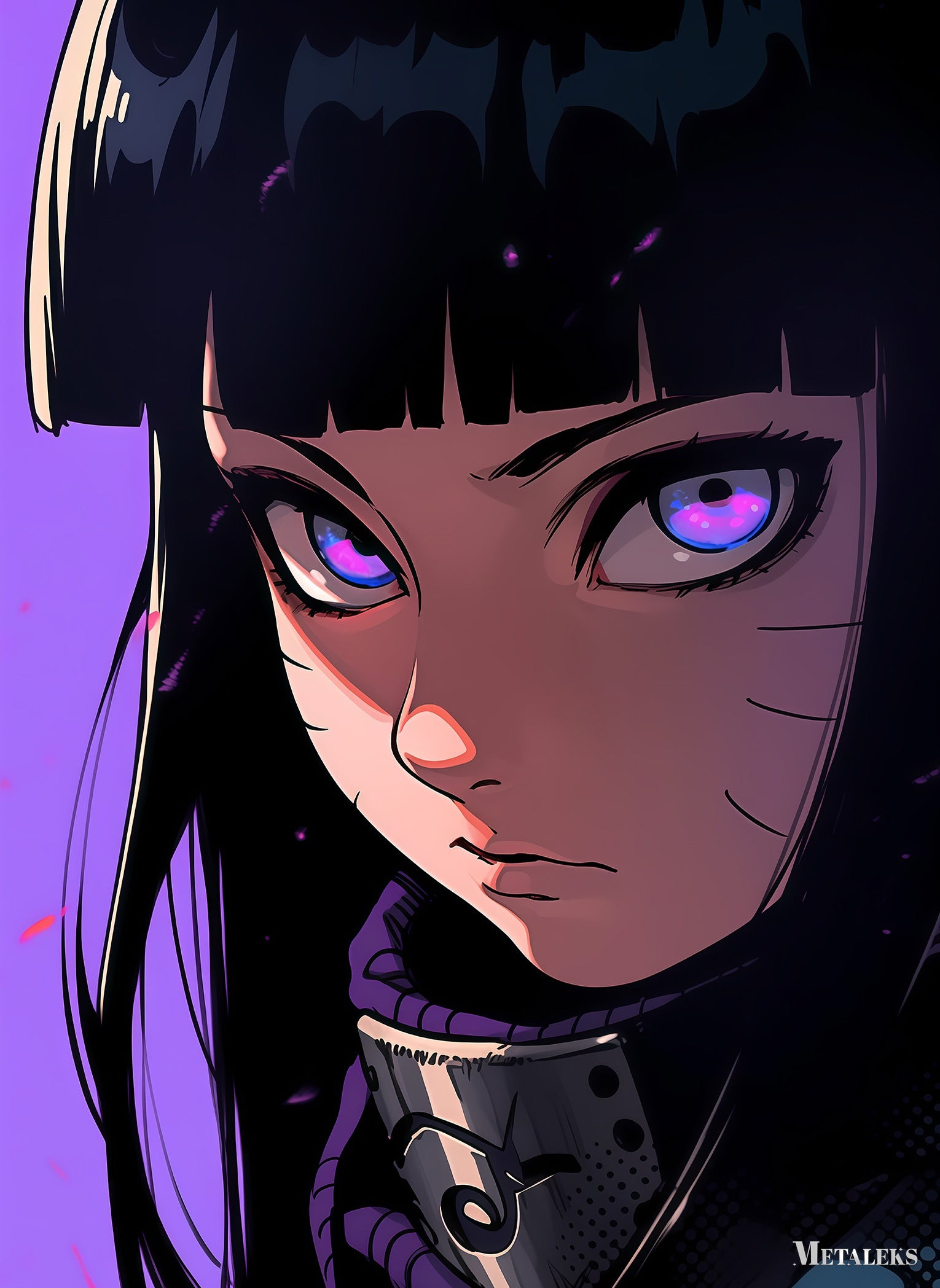 Byakugan Beauty Hinata's Path of Quiet Strength