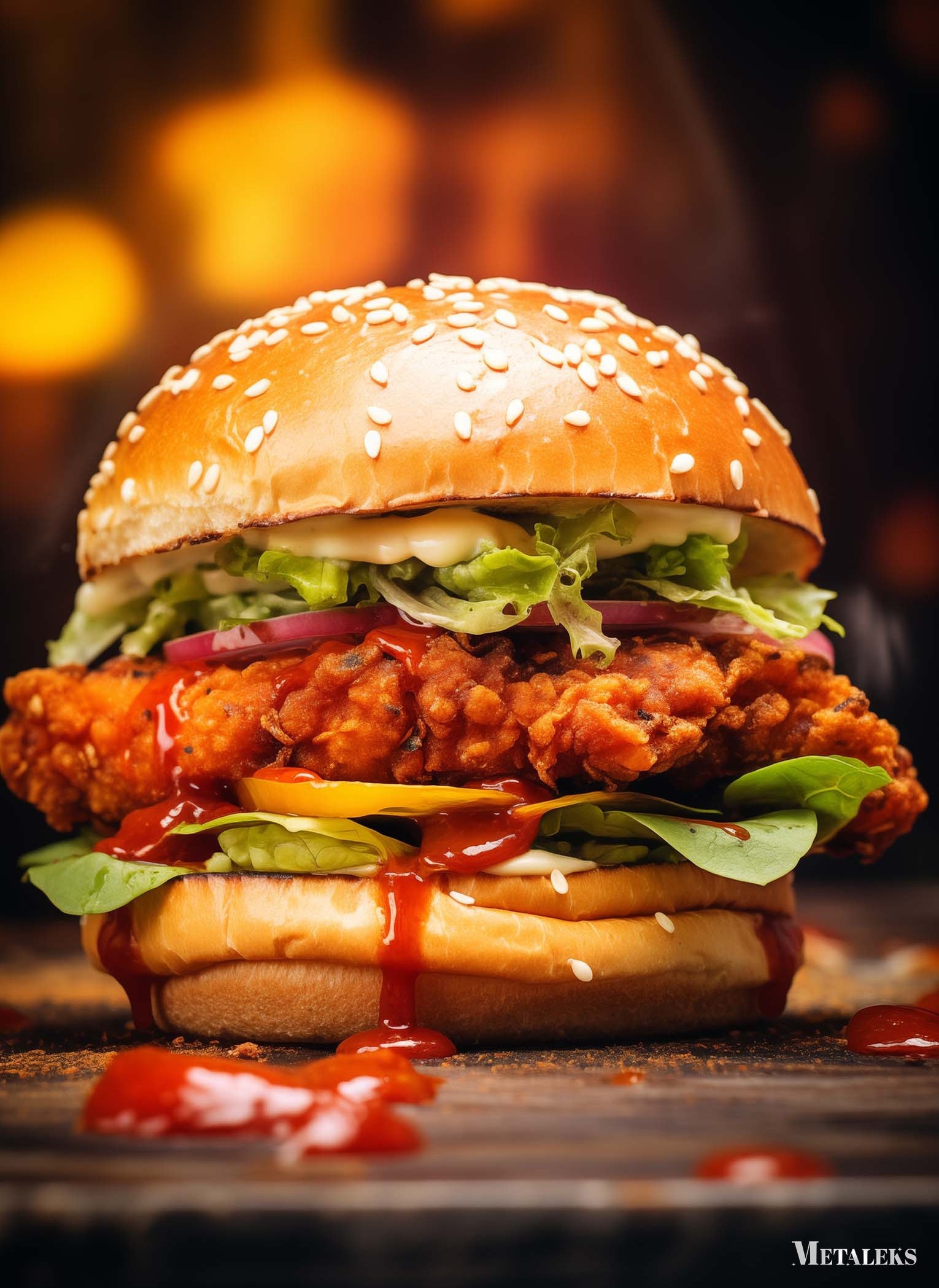 CHICKEN BURGER