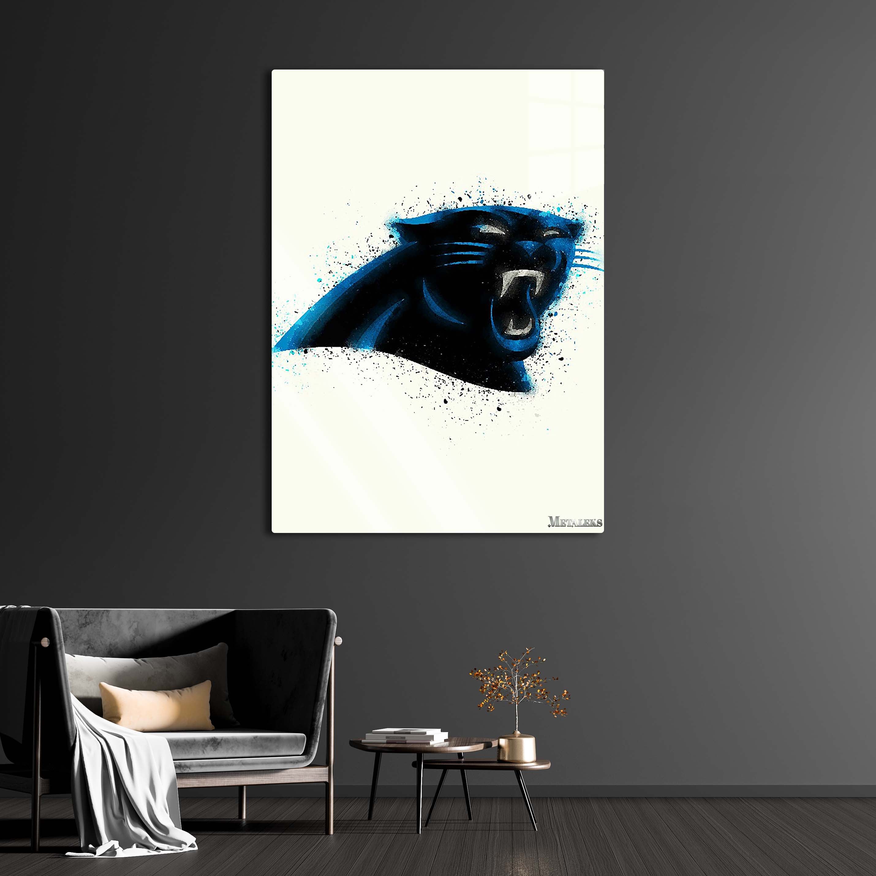 Carolina Panthers Watercolor
