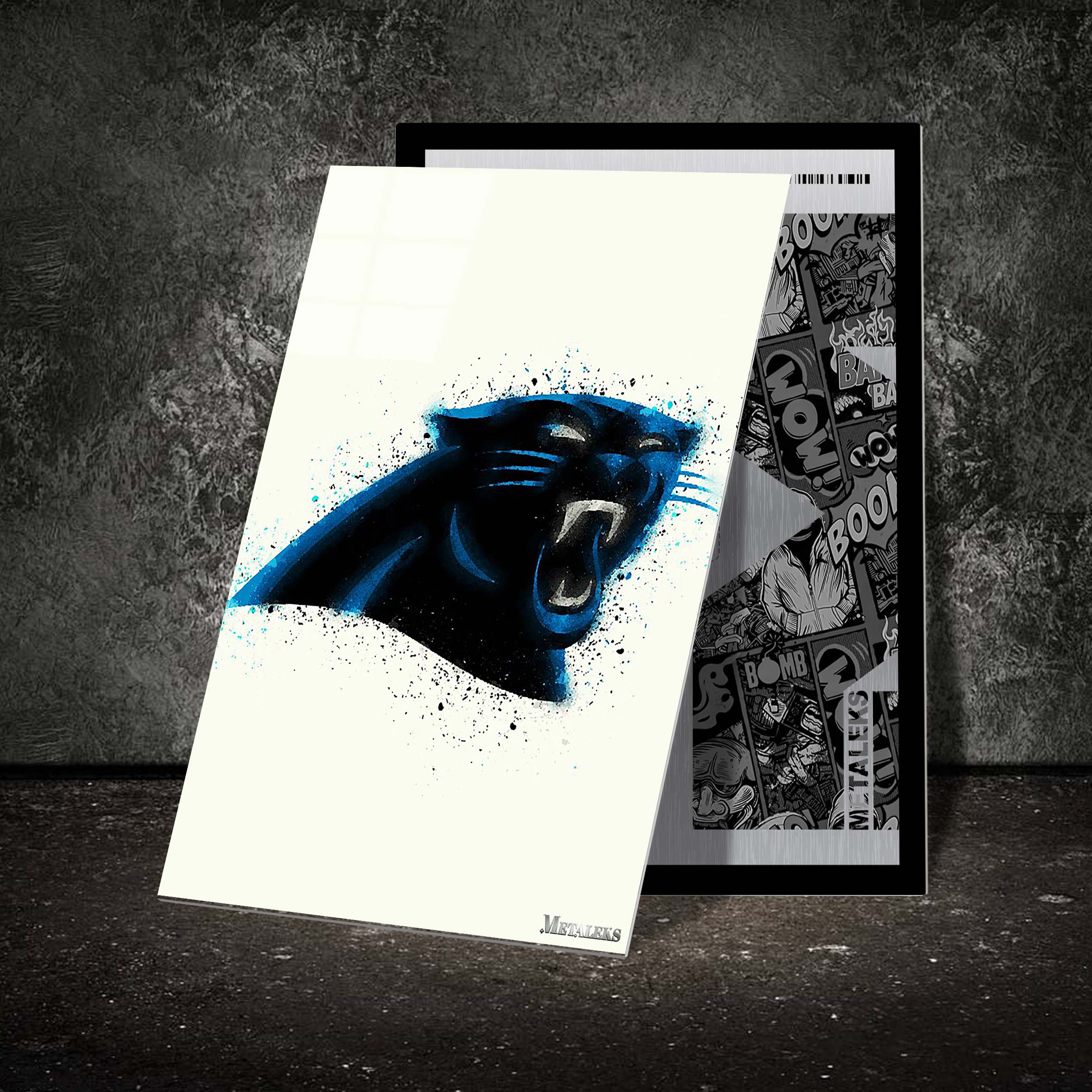 Carolina Panthers Watercolor