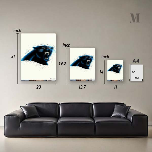 Carolina Panthers Watercolor