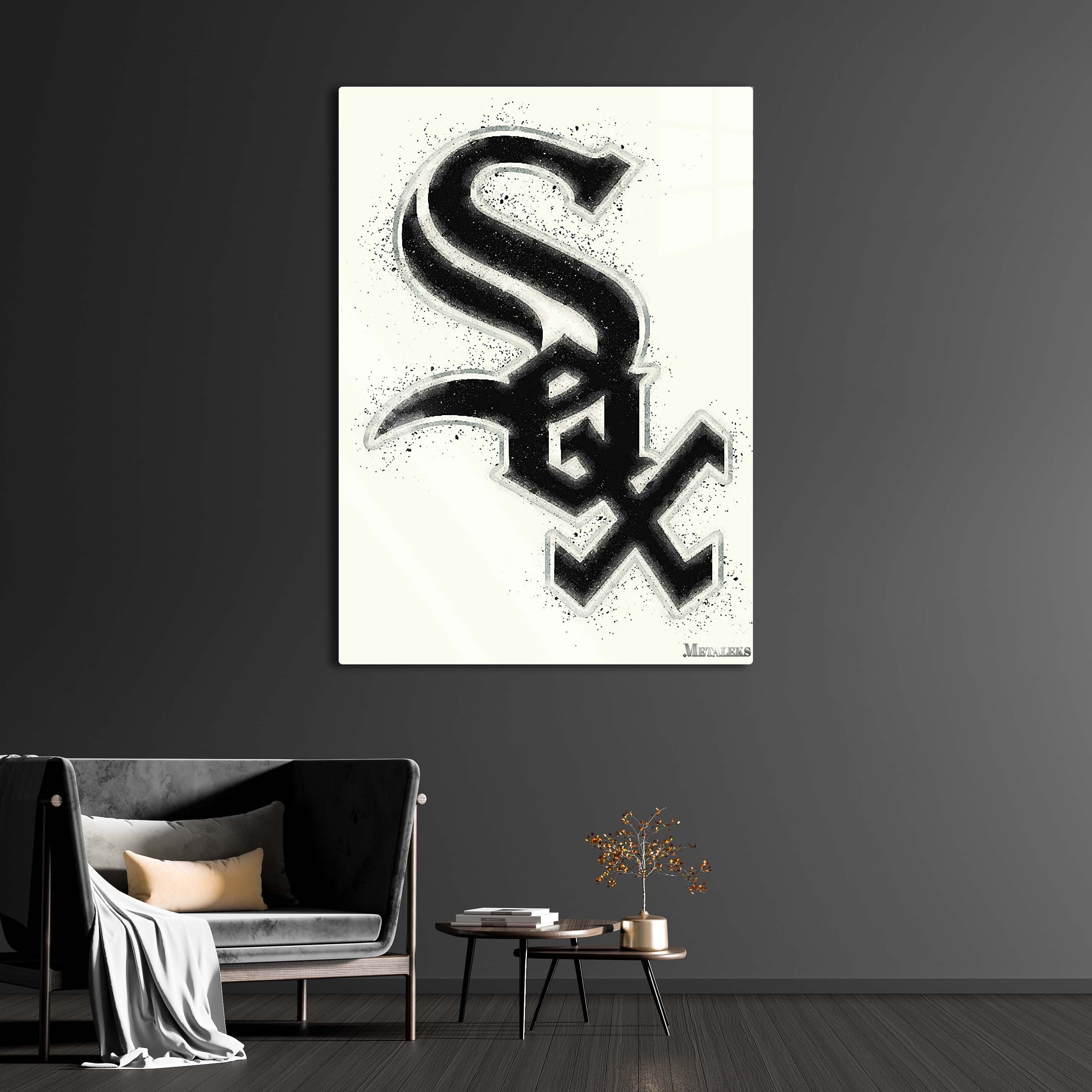 Chicago White Sox Watercolor