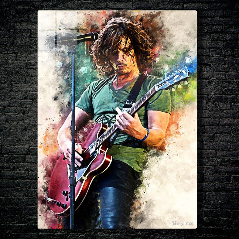 Chris Cornell Watercolor