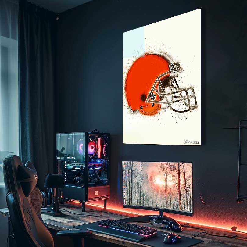 Cleveland Browns Watercolor